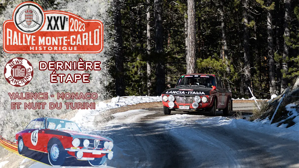 Rallye Monte-Carlo Historique 2023, les résultats de la dernière journée (et classements finaux)