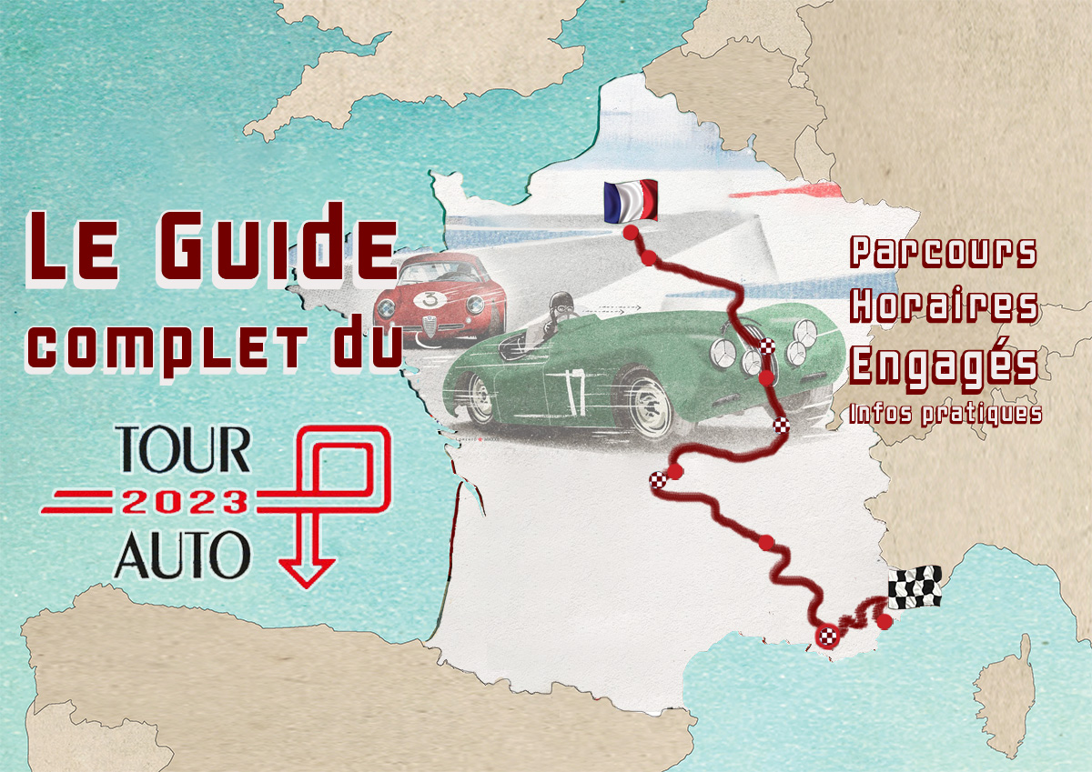 Guide Complet du Tour Auto 2023 : le parcours, les horaires et les engagés