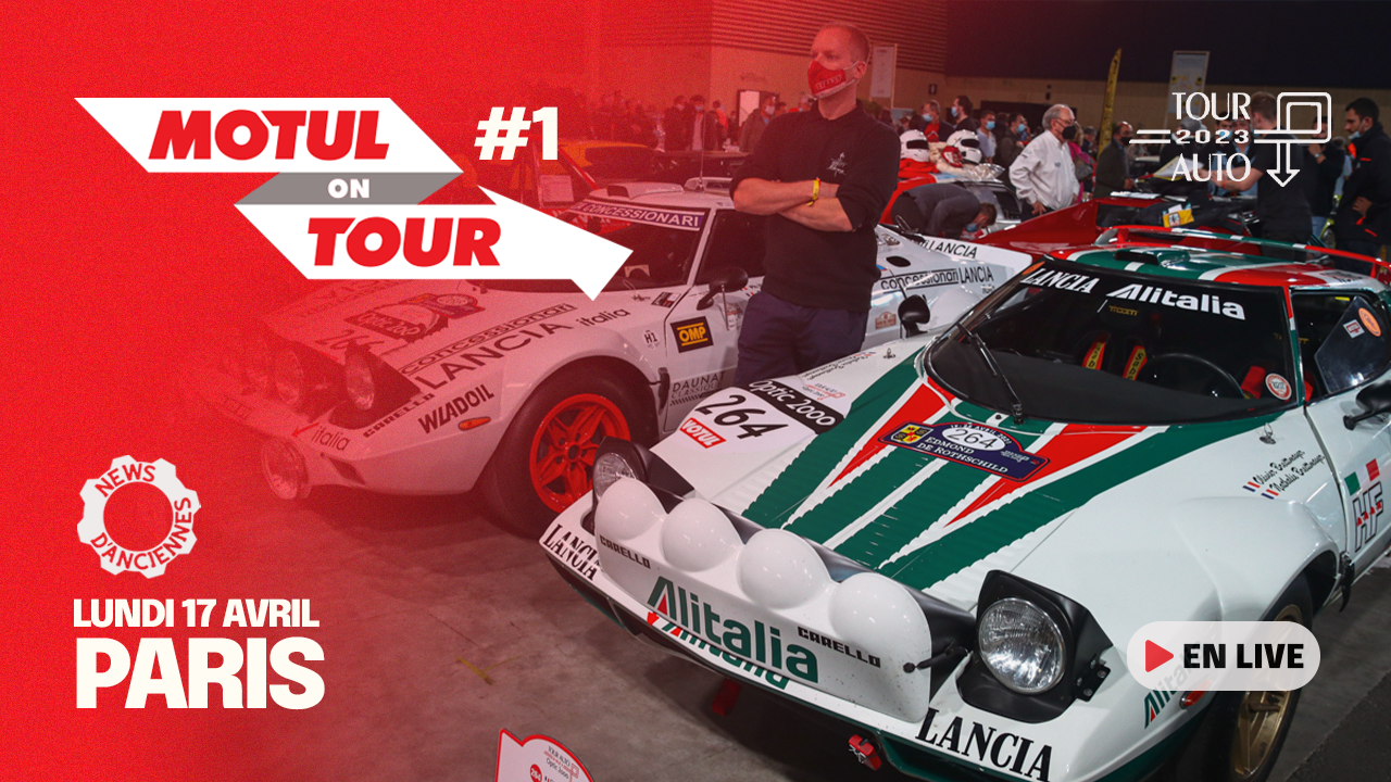 [Tour Auto – Live Vidéo] Motul on Tour avec News d’Anciennes #1