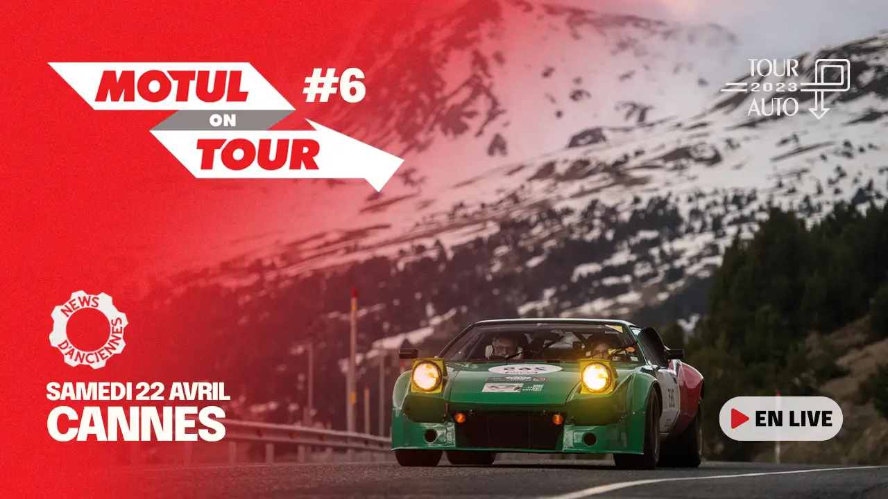 [Tour Auto – Live Vidéo] Motul on Tour avec News d’Anciennes #6