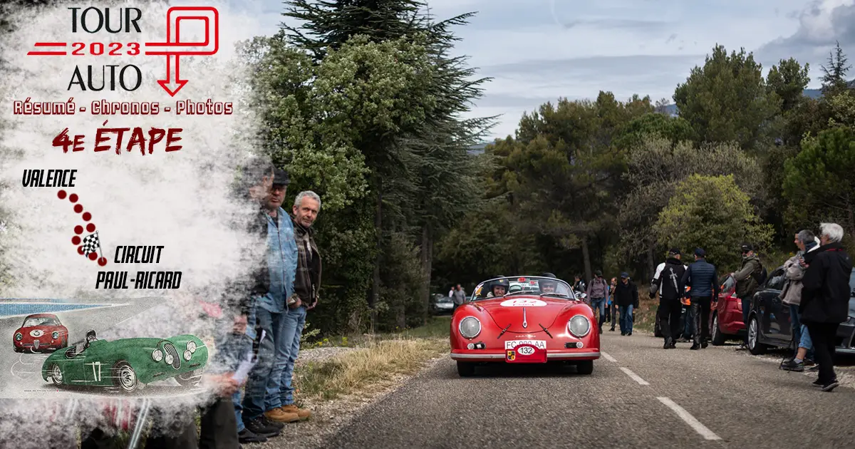 Tour Auto 2023 : les résultats de la 4e étape, Valence – Circuit Paul-Ricard