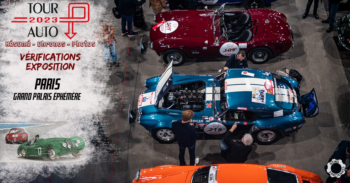 Tour Auto 2023 : la journée au Grand Palais Éphémère