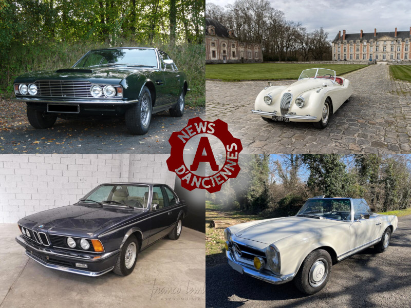 24 cylindres en 4 voitures à ne pas rater cette semaine