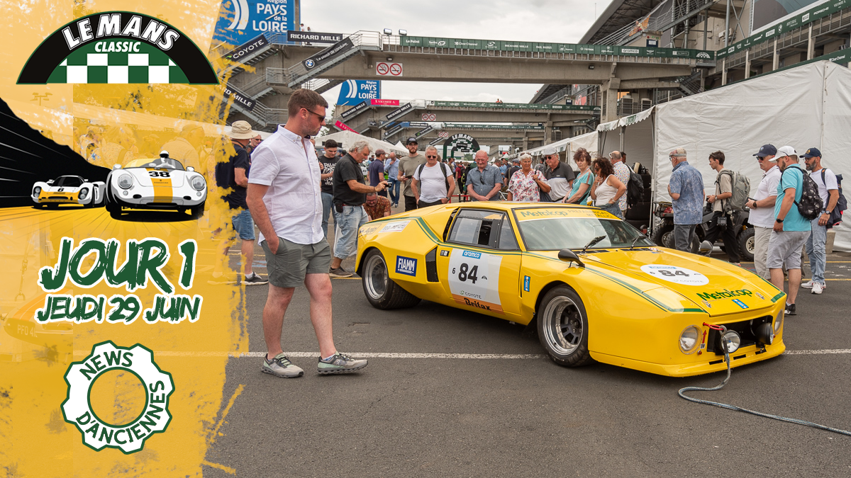 Le Mans Classic 2023 : un Jeudi pour se mettre dans le bain