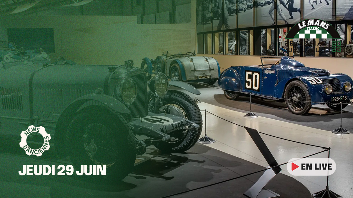 [Live Vidéo] Le Mans Classic 2023 par News d’Anciennes #1, Jeudi