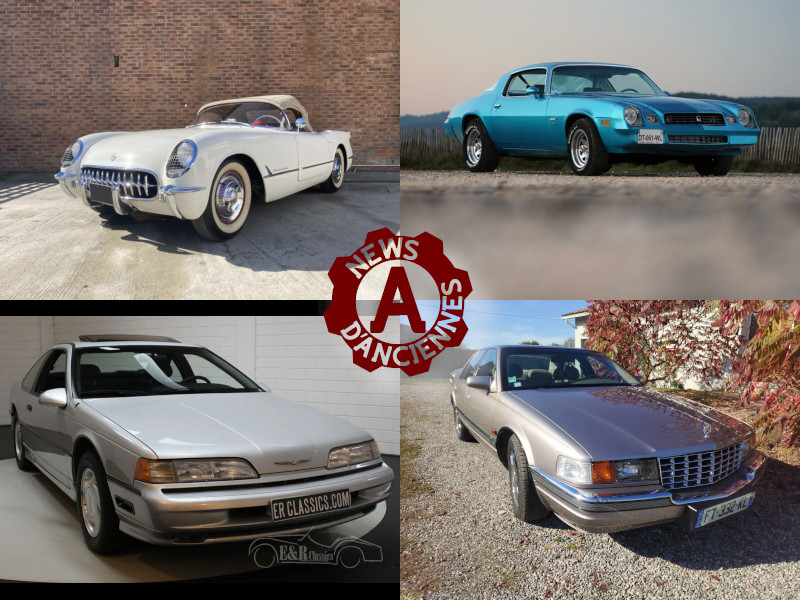 4 petites annonces de voitures anciennes, pour tutoyer le rêve américain