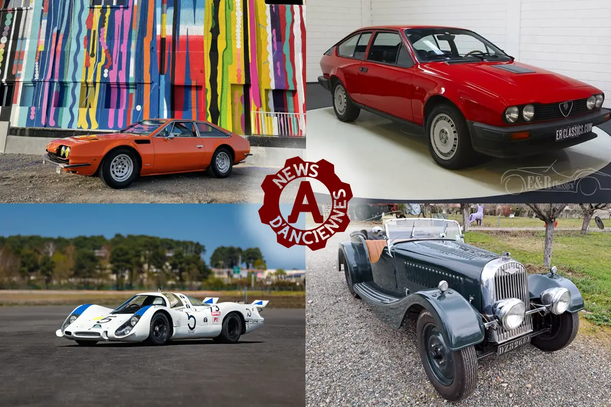 4 petites annonces de voitures anciennes (sportives) à ne pas rater cette semaine