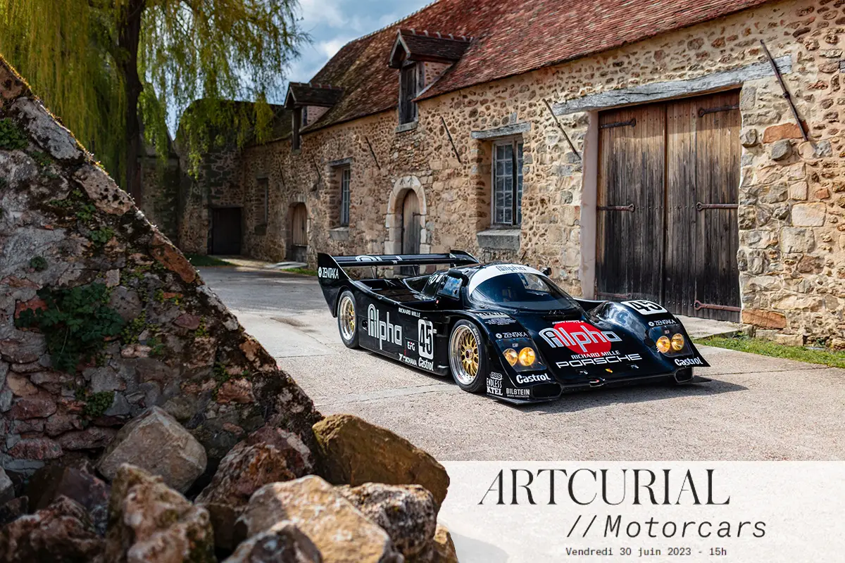 Vente Artcurial au Mans Classic 2023 : Catalogue couleur locale