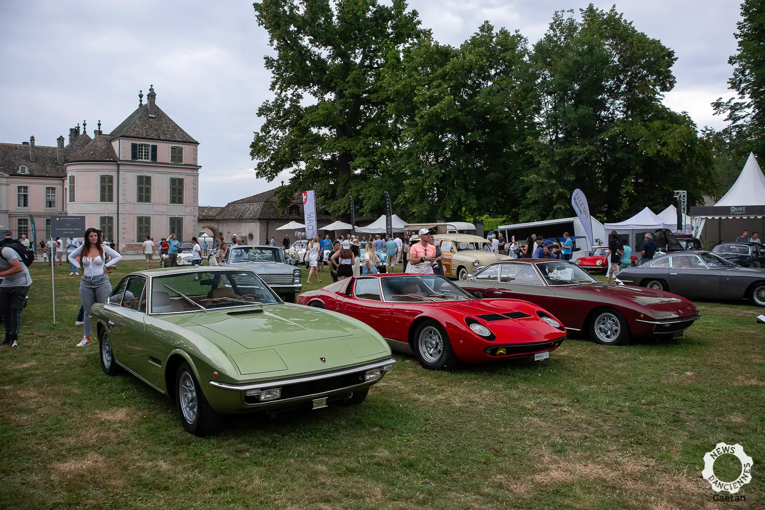 Concours d’Élégance Suisse 2023, les beautés à Coppet