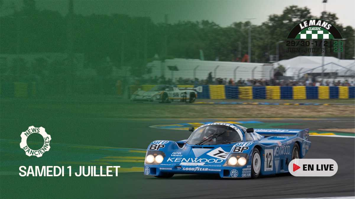 [Live Vidéo] Le Mans Classic 2023 par News d’Anciennes #3, Samedi