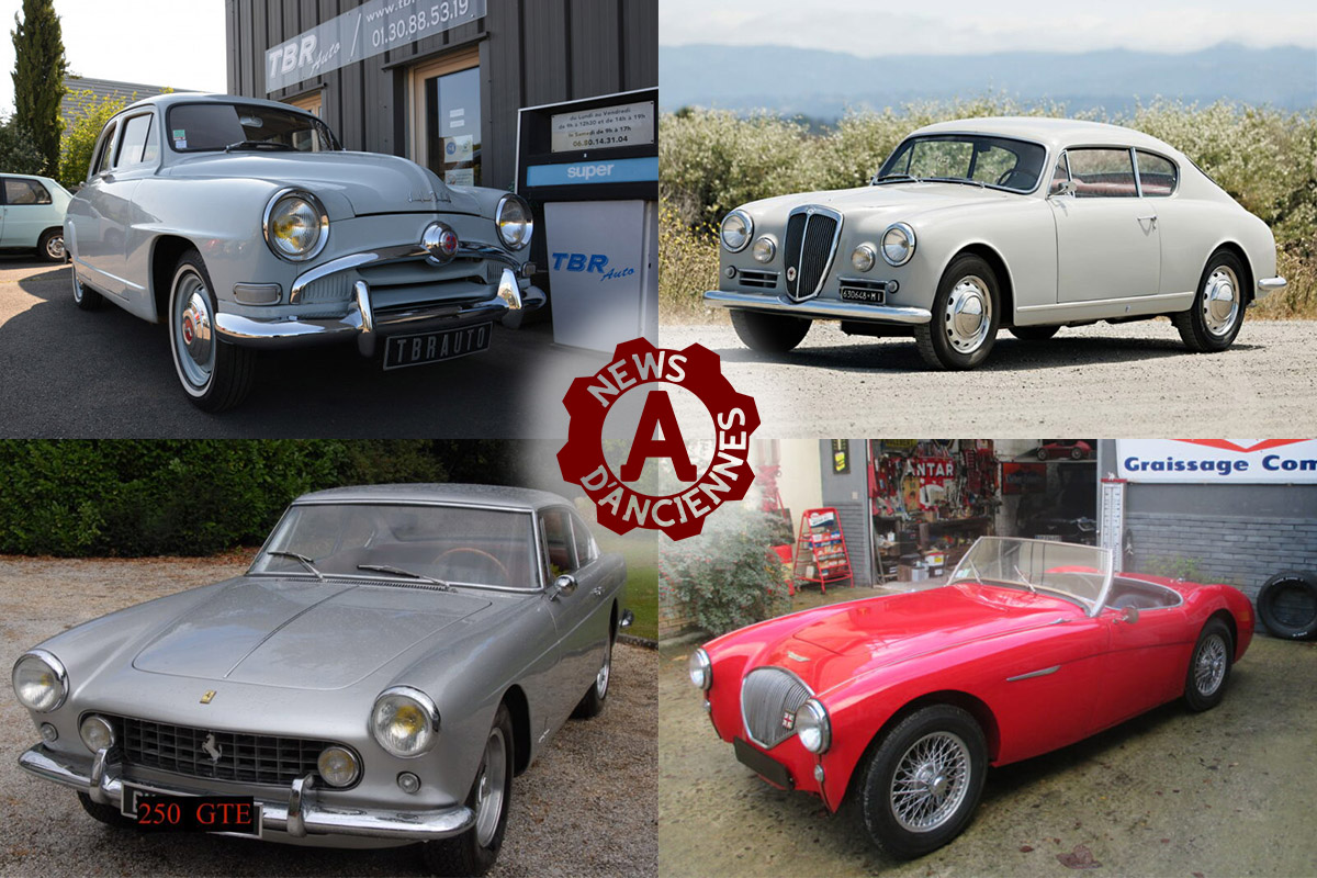 Les 4 petites annonces de voitures anciennes à ne pas rater cette semaine, spécial 50s