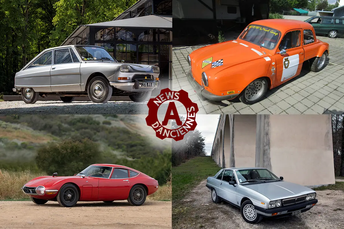 Les 4 petites annonces de voitures anciennes à ne pas rater cette semaine