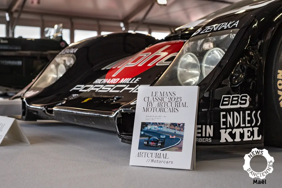 Les résultats de la Vente Artcurial au Mans Classic 2023