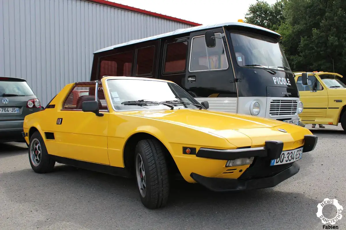 Fiat X1/9, le Targa futuriste et inattendu