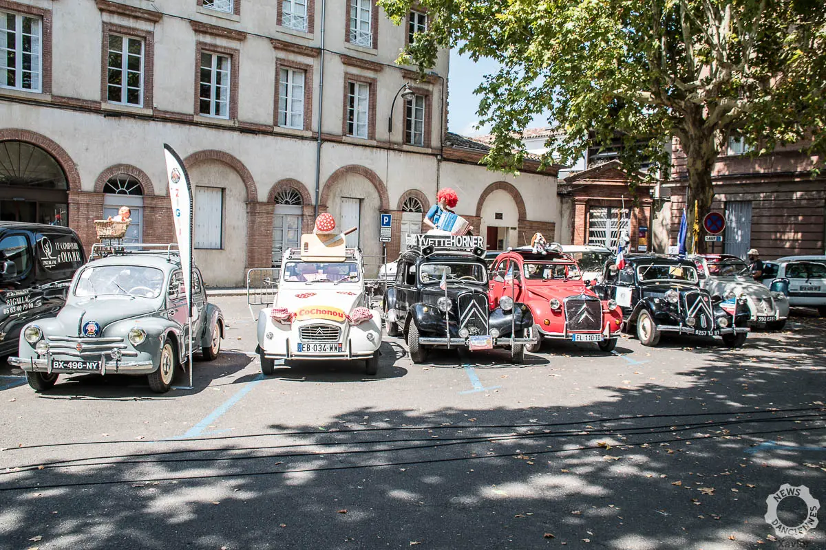 Un chaud très chaud Rétro-Mobile Gaillacois 2023