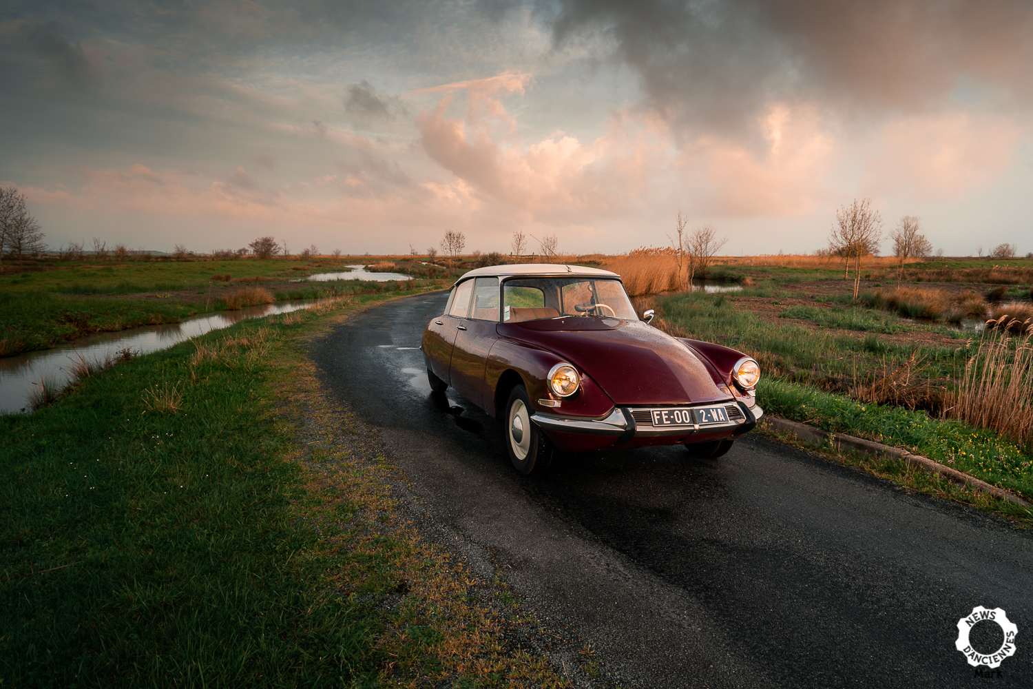 Au volant d’une Citroën ID 19, pas une reine, mais une princesse