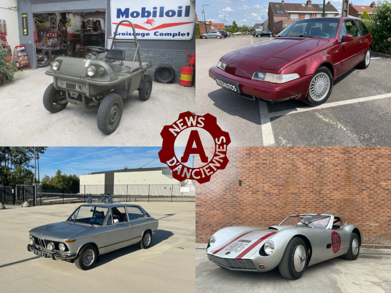 4 petites annonces de voitures anciennes à ne pas rater cette semaine, spécial look atypique