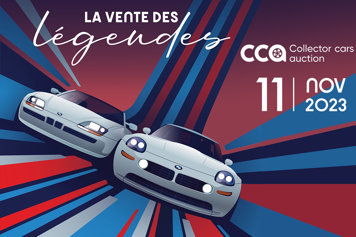 Collector Cars Auction : le catalogue de la Vente des Légendes