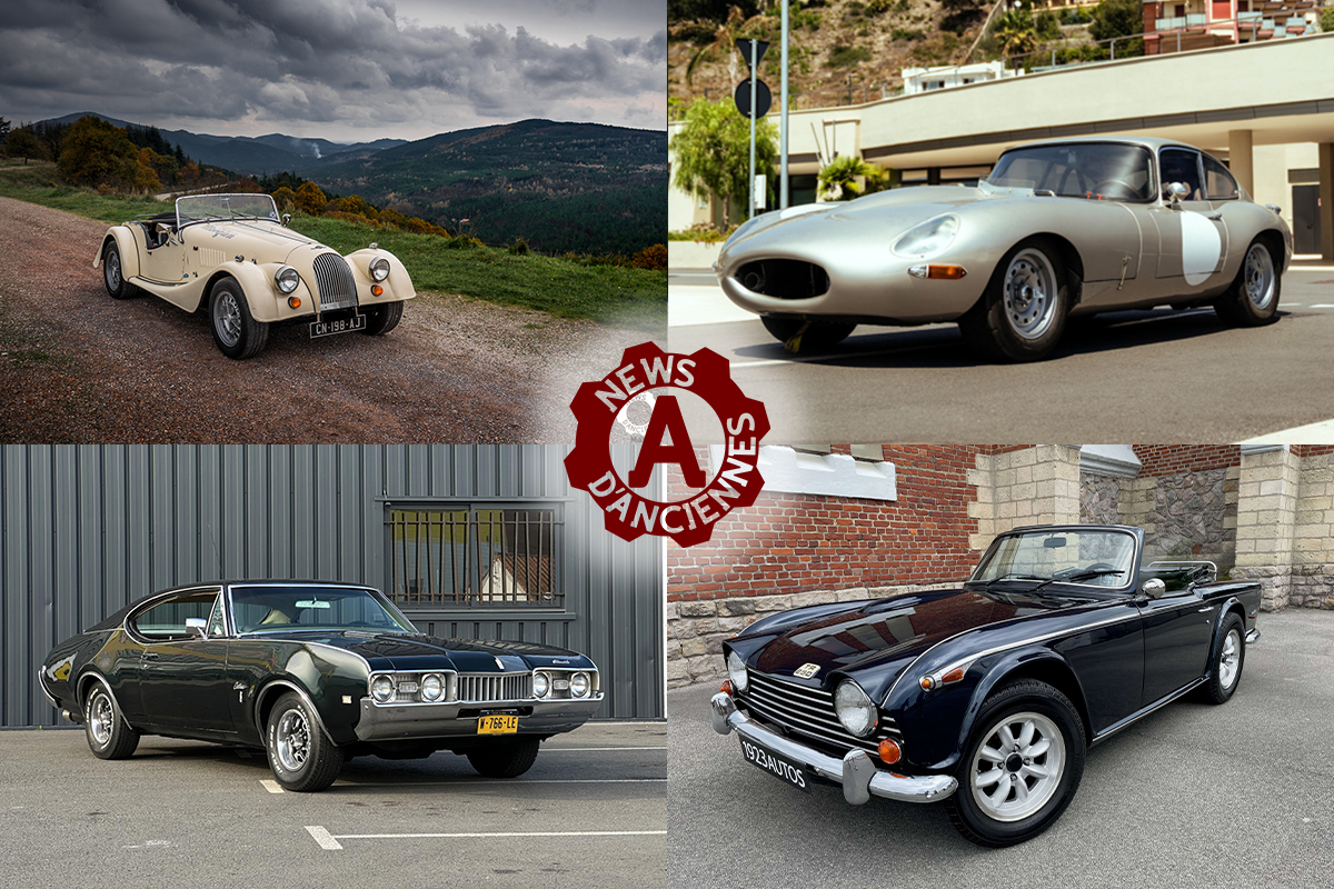 4 petites annonces de voitures anciennes à ne pas rater cette semaine, spécial gros moteurs