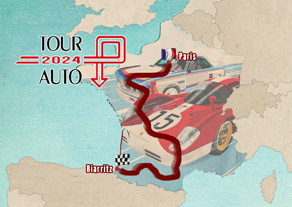 Tour Auto 2024 : le parcours dévoilé