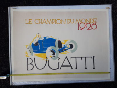 repro aspect litho grand format Bugatti 94.5x68.5