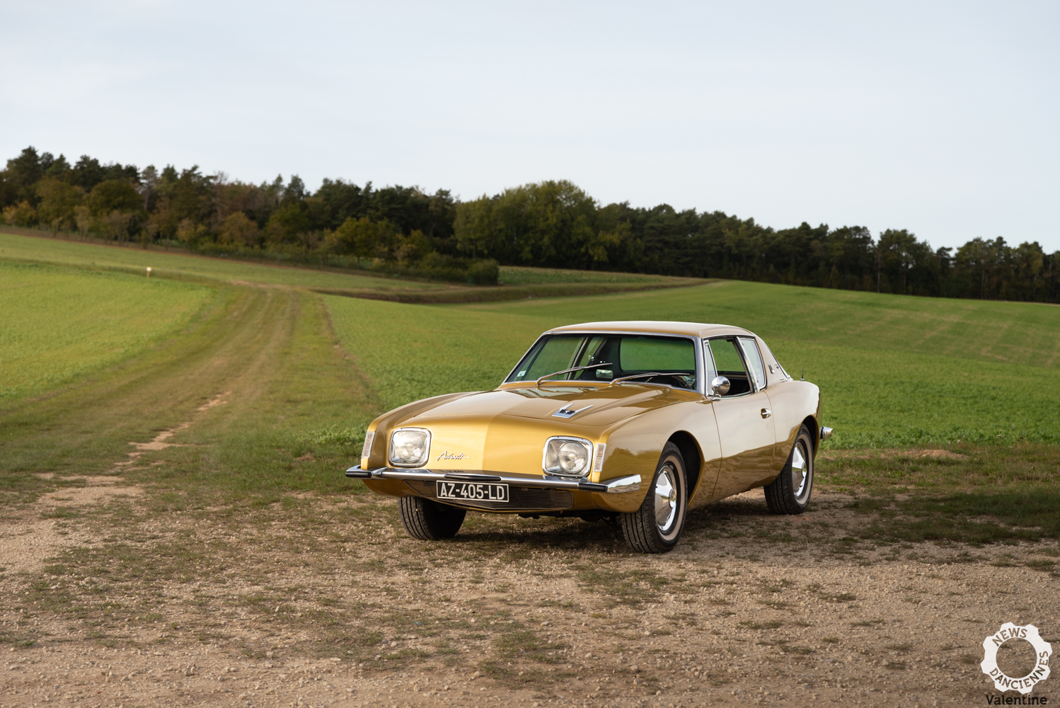 Au volant d’une Studebaker Avanti, french style et muscle américain