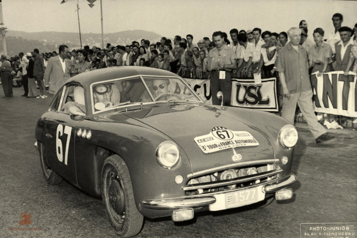 Le Prince Albert de Monaco au départ du Rallye Monte-Carlo Historique 2024