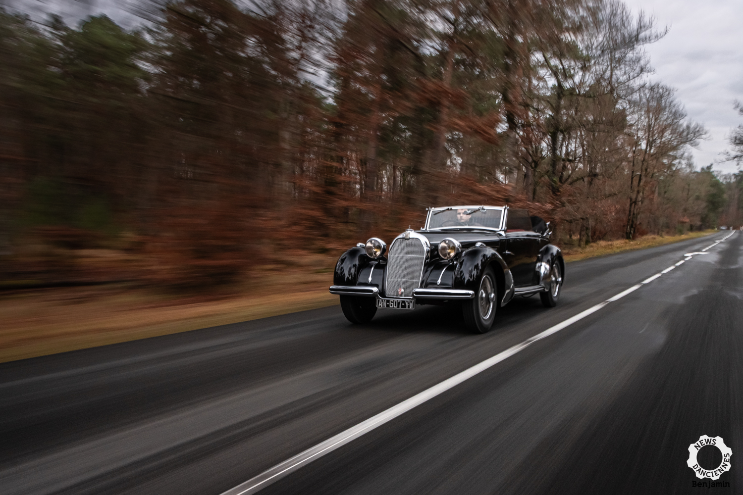 Talbot-Lago T23 Cabriolet, au volant d’une « GT » d’avant-guerre