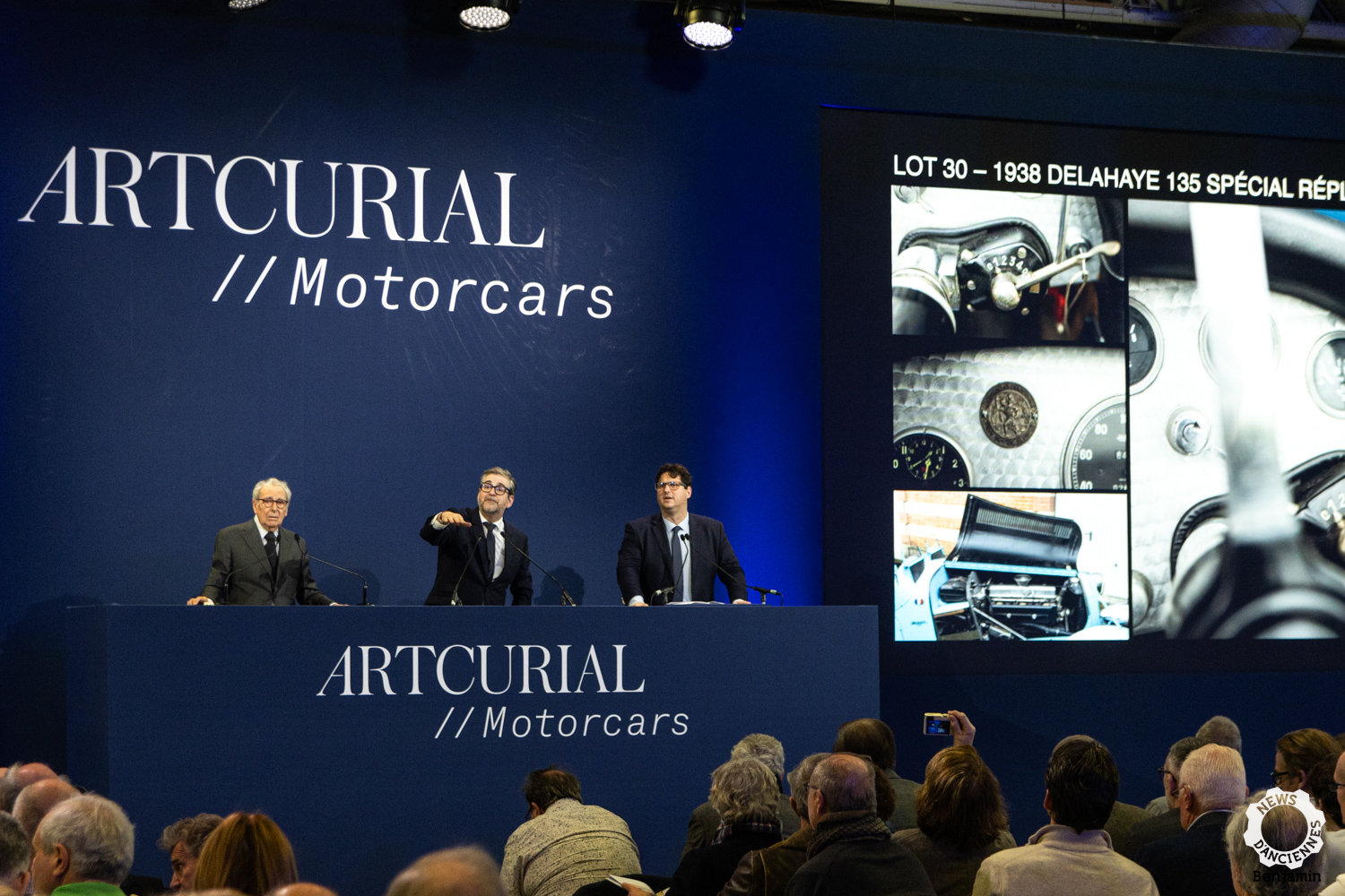 Les résultats de la vente Artcurial à Rétromobile 2024