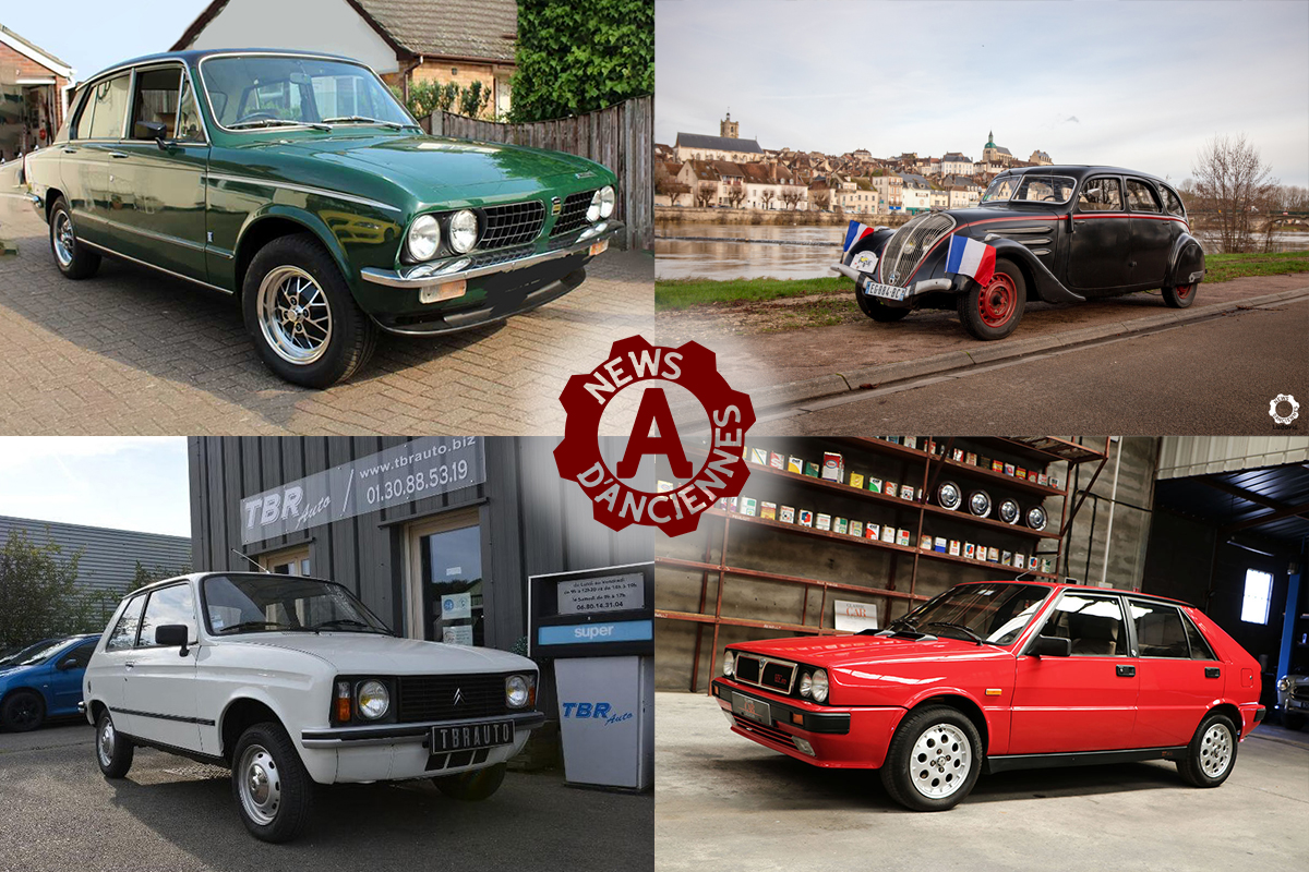5 petites annonces de voitures anciennes pour faire un tour à 4