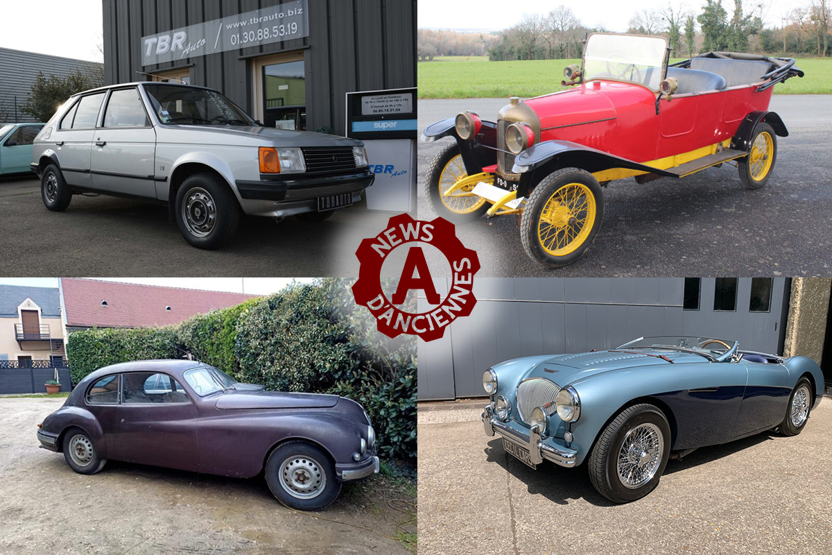4 petites annonces de voitures anciennes spécial marques disparues