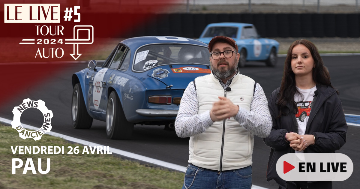 [Vidéo] Tour Auto 2024, le Live #5 depuis Pau