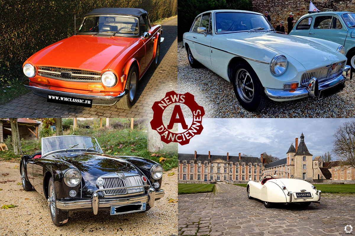 4 petites annonces de voitures anciennes 100% anglaises