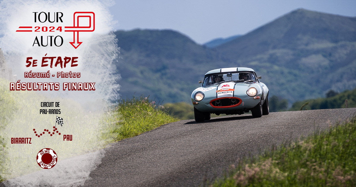 Tour Auto 2024 : 5e étape, Pau – Biarritz et classement finaux