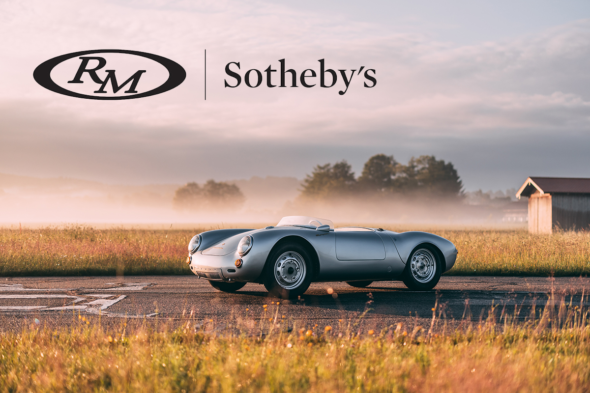Porsche, Mercedes et italiennes, des légendes à venir chez RM Sotheby’s à Tegernsee