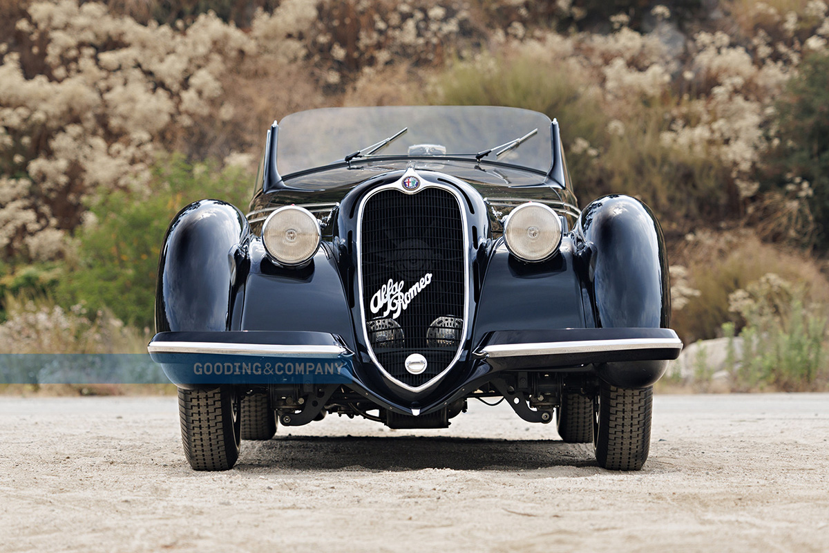 Italiennes de grandes classe au catalogue des Pebble Beach Auctions de Gooding & Co