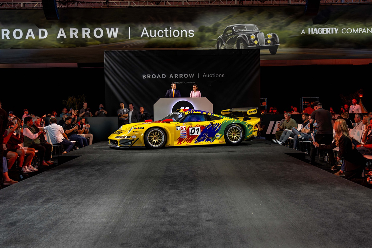 Broad Arrow Auctions signe un beau score d’ensemble à Monterey
