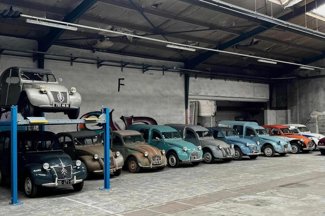 Une collection de 100 Citroën anciennes bientôt aux enchères
