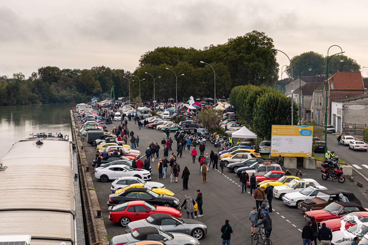 Auto Rétro Bray sur Seine 2024, toujours plus grand !