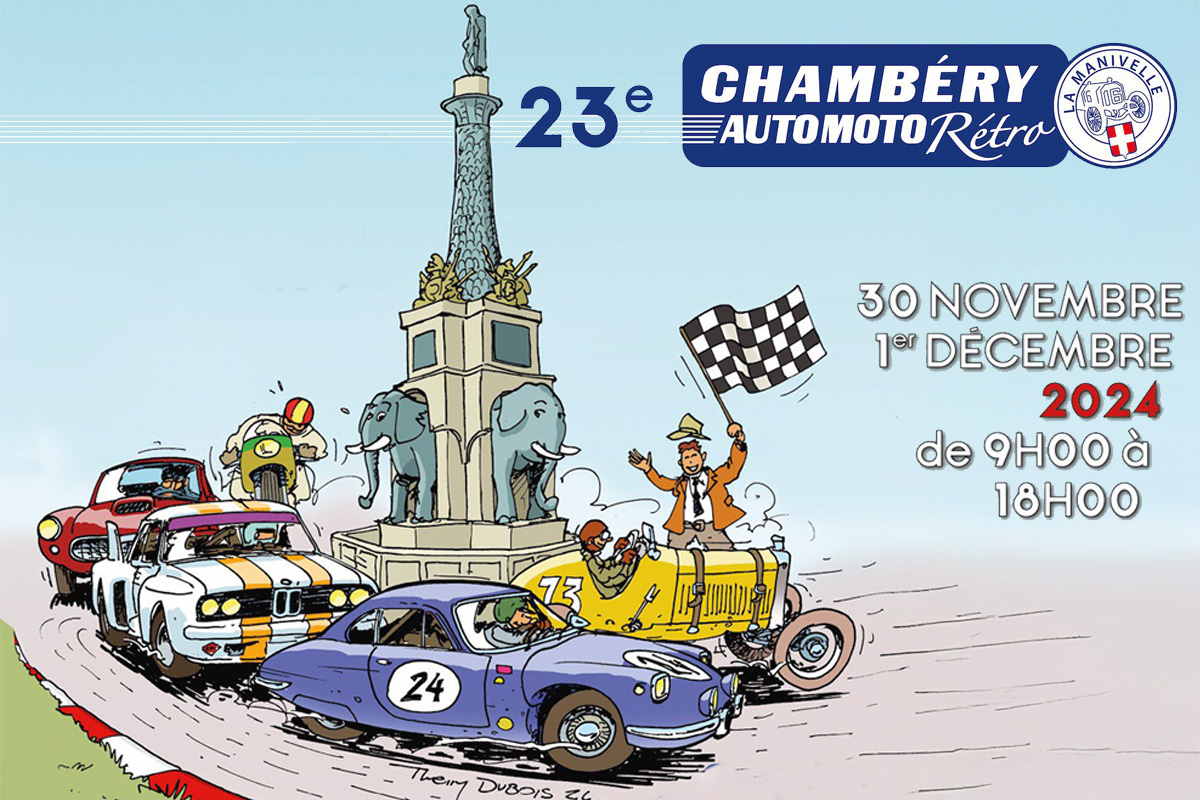 Chambéry Auto Rétro : Sport et Compétition au programme du 23e salon