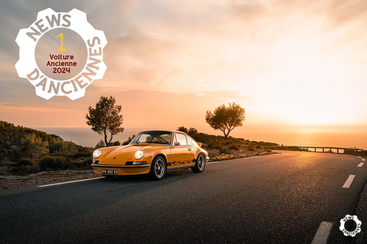 La Porsche 911 Carrera RS 2.7 élue Voiture Ancienne de l’Année 2024 News d’Anciennes