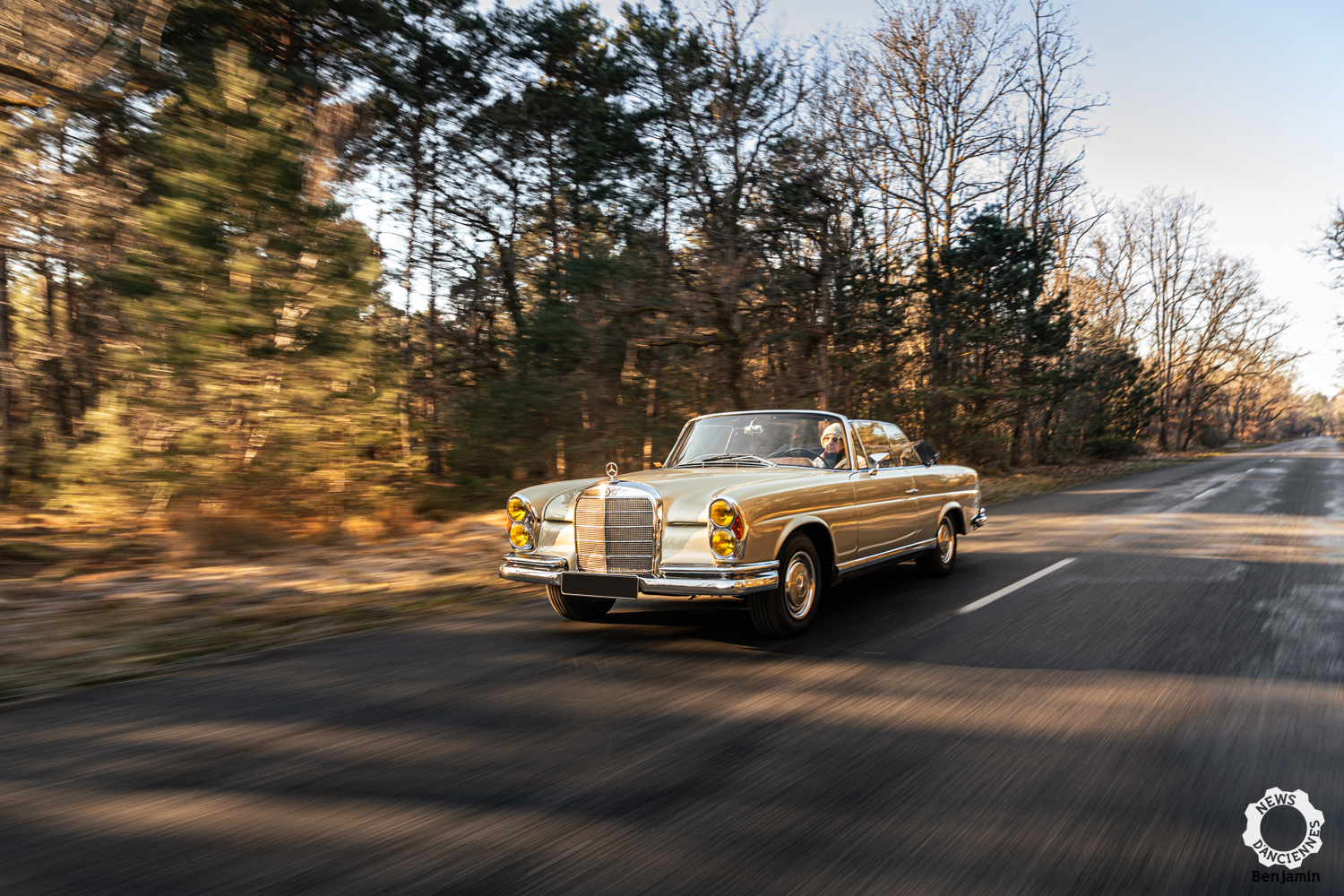 Essai d’une Mercedes 220 SE Cabriolet, une rigueur allemande appréciée