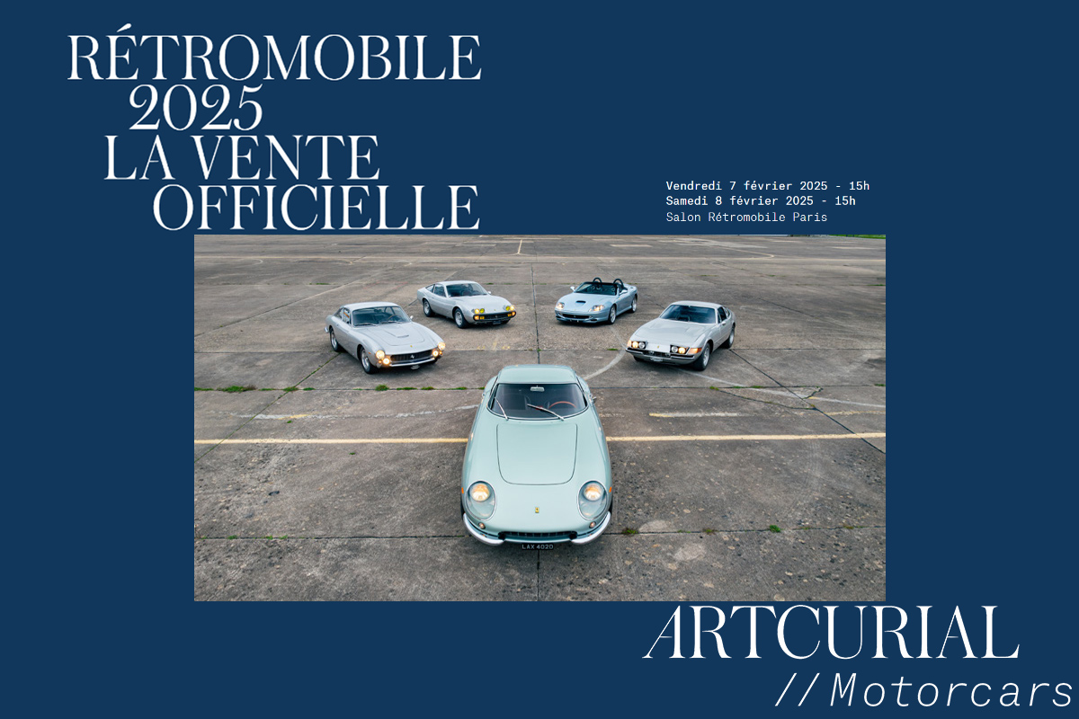 Vente Artcurial de Rétromobile 2025 : un catalogue de collections et de surprises