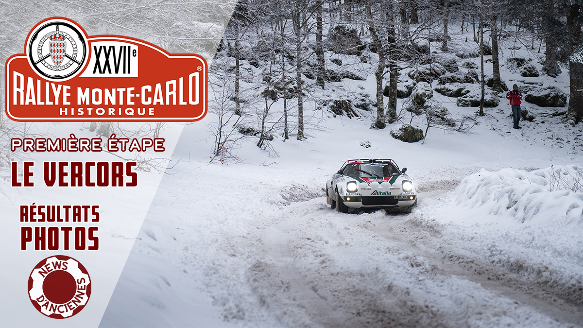 Rallye Monte-Carlo Historique 2025, les résultats de la première journée