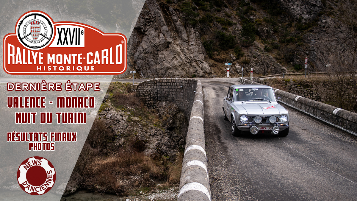 Rallye Monte-Carlo Historique 2025, les résultats finaux