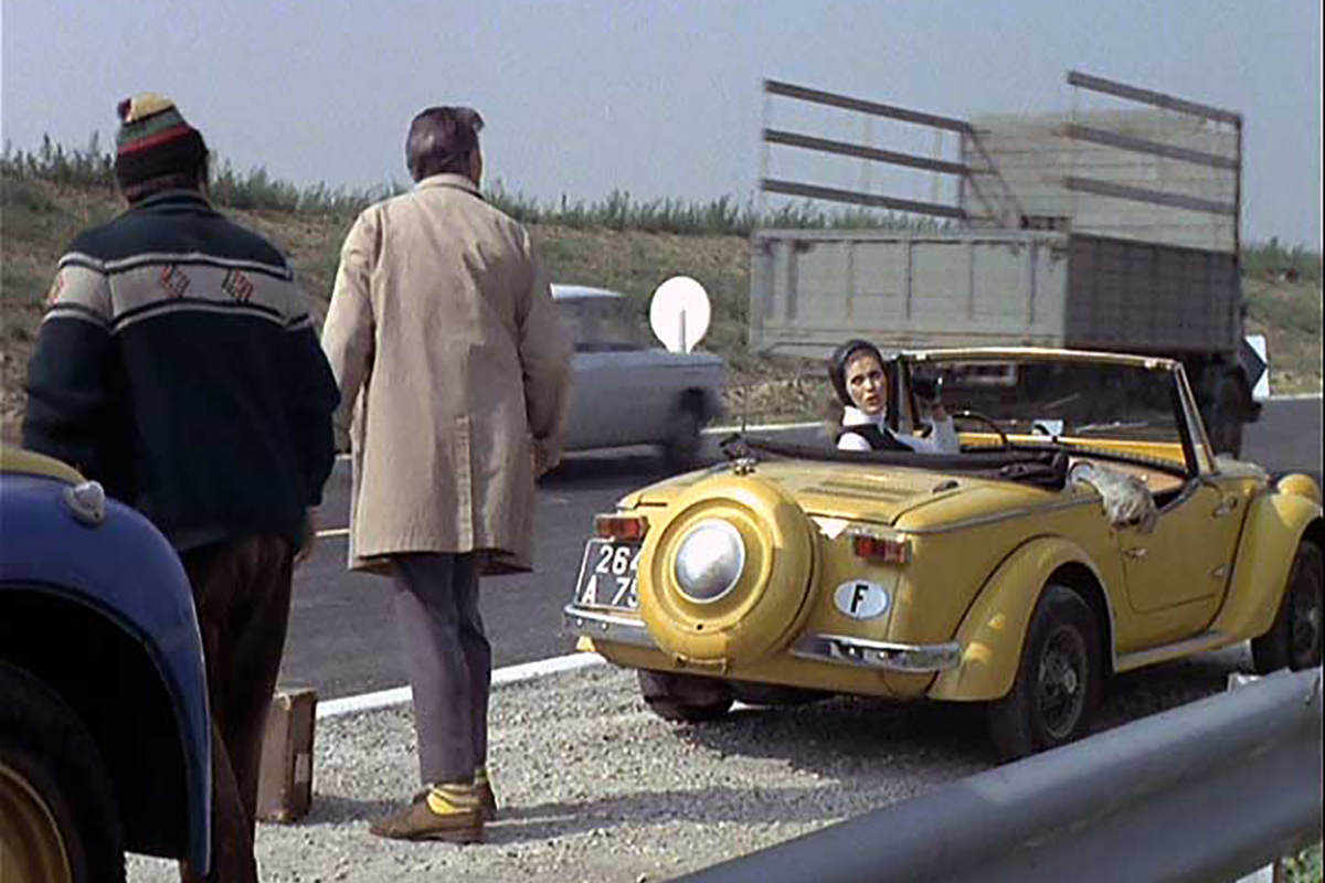 Casting d’Anciennes : La Siata Spring 850 dans le film Trafic