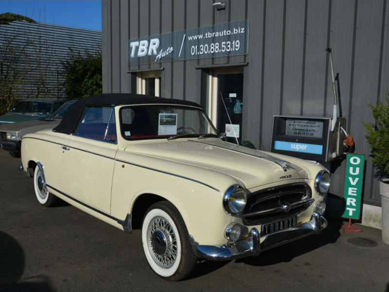 Peugeot 403 Cabriolet de 1961 à vendre