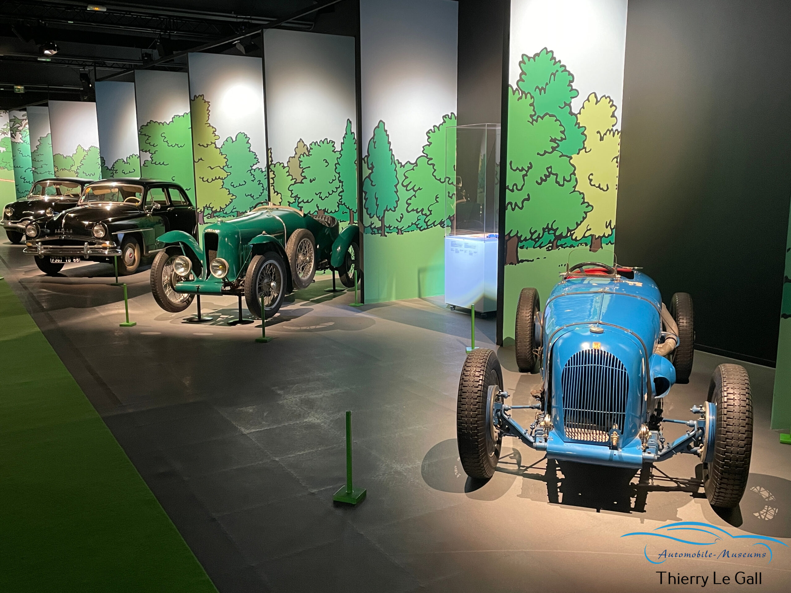 On visite « En Voiture avec Tintin » au Musée National de l’Automobile