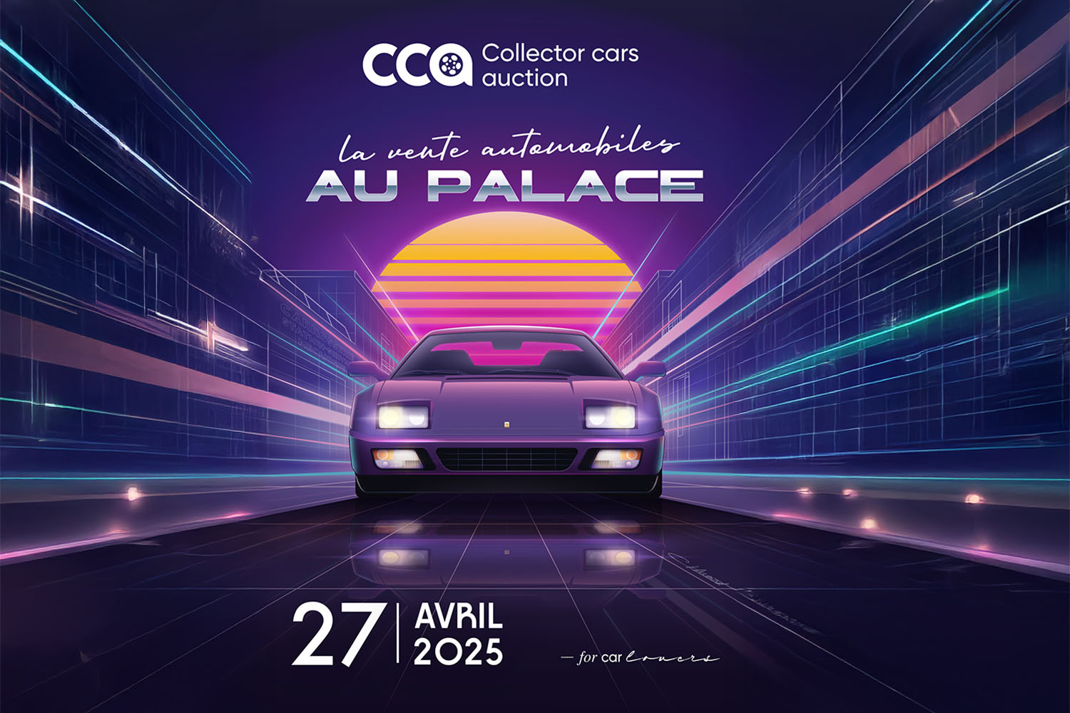Automobiles au Palace : beau catalogue en approche chez Collector Cars Auction