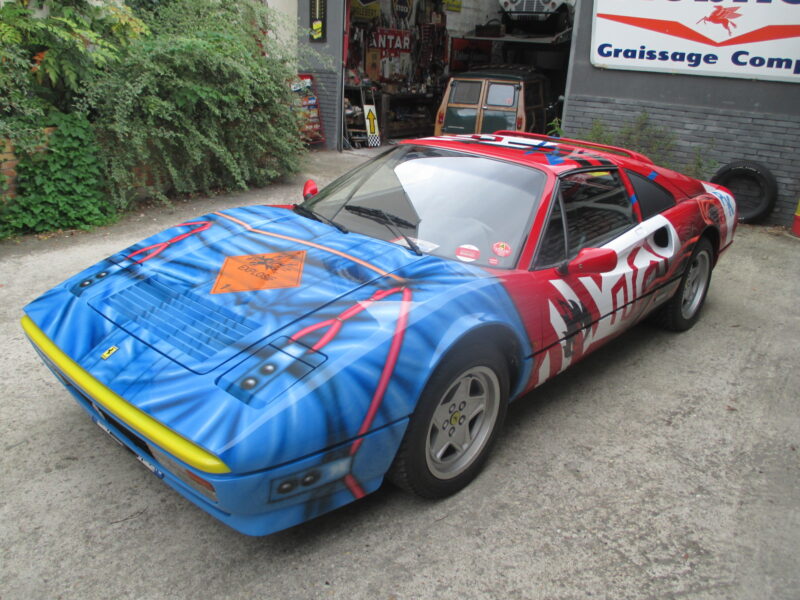FERRARI 328 GTS Art Car Peter Klasen